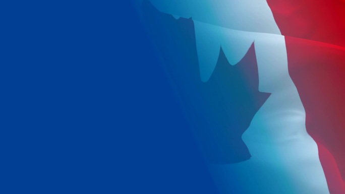 加拿大国旗国际建交和平时代外国旗帜飞扬