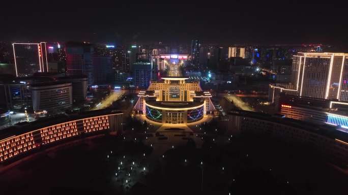 济南齐鲁软件园夜景