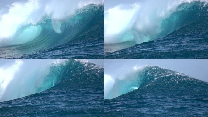 海上的巨浪百舸争流海浪乘风破浪