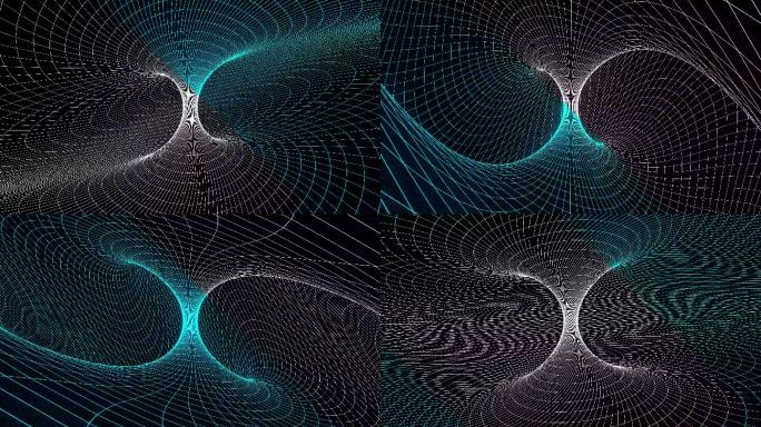 blender_抽象线条