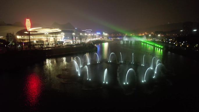 梅溪湖音乐喷泉
