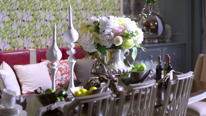 欧式风格室内设计系列素材 花瓶 鲜花