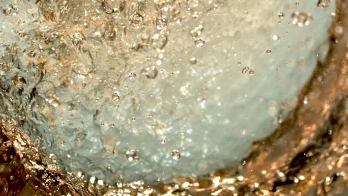 美味的糖浆状液体微距视频素材水珠