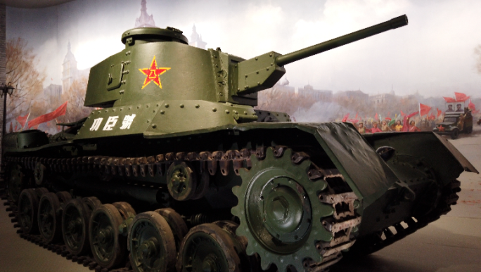 军事博物馆坦克大炮