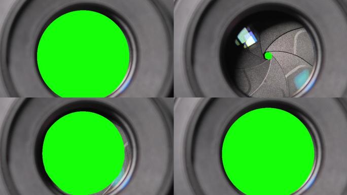 使用绿色色度键调整相机特写镜头