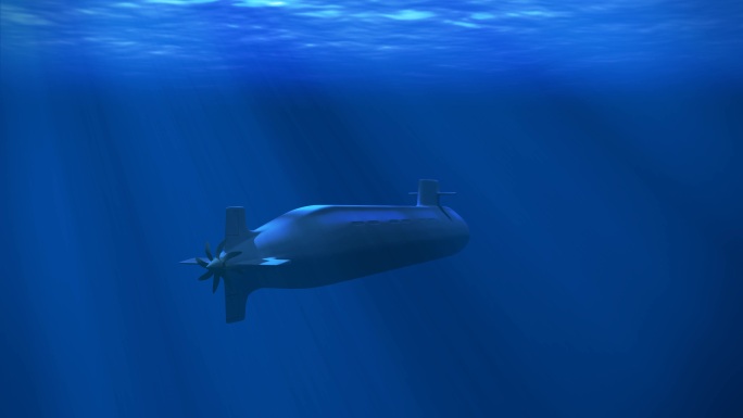 核潜艇美国美军3d动画末日战争