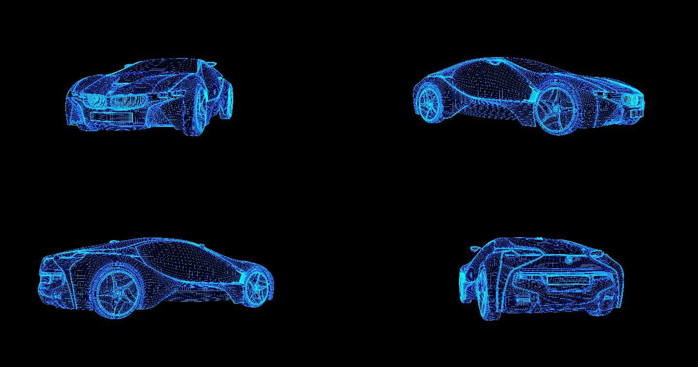 4K全息宝马概念汽车