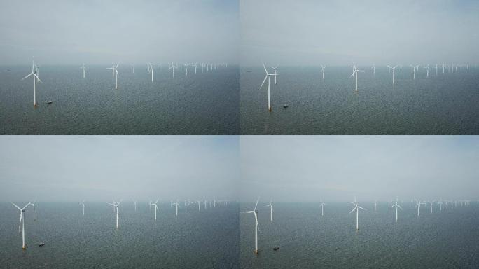荷兰乌尔克海岸风力发电场