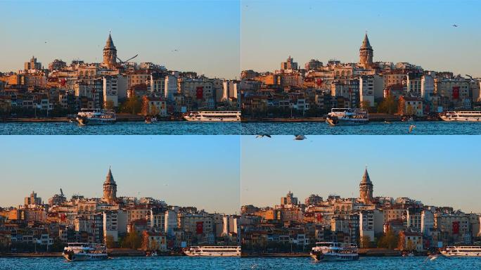 土耳其伊斯坦布尔市的风景