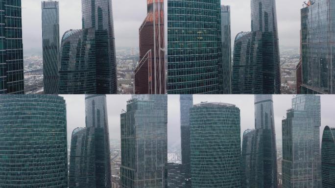 莫斯科市的摩天大楼