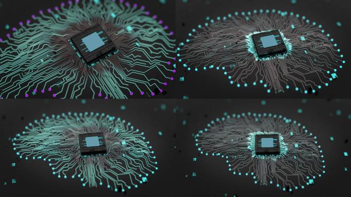 未来计算机芯片科技科学远程网络核心内核集
