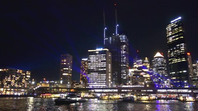 悉尼达令港夜景、悉尼夜景