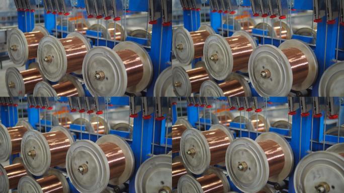 铜线绕制工艺电缆生产电线生产电线生产厂家