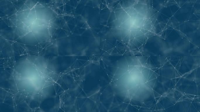 抽象技术未来蓝色背景丛状颗粒