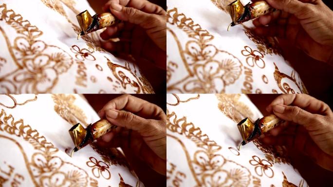 蜡染缂丝纺织织布工艺文化传承布料棉质刺绣