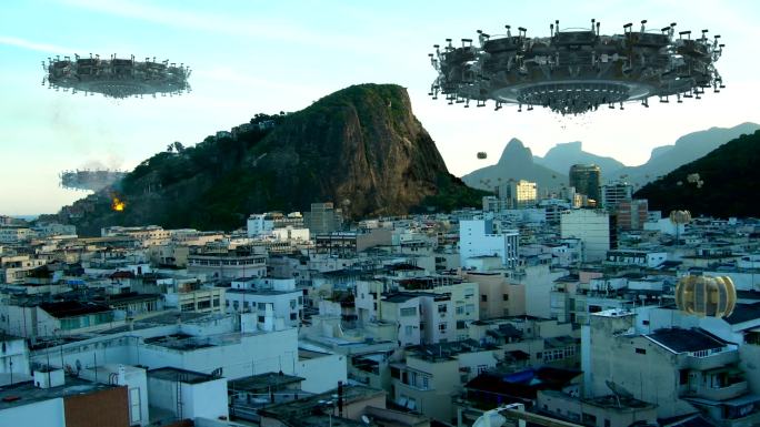 UFO舰队入侵里约热内卢