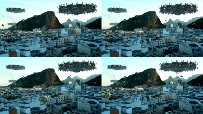 UFO舰队入侵里约热内卢