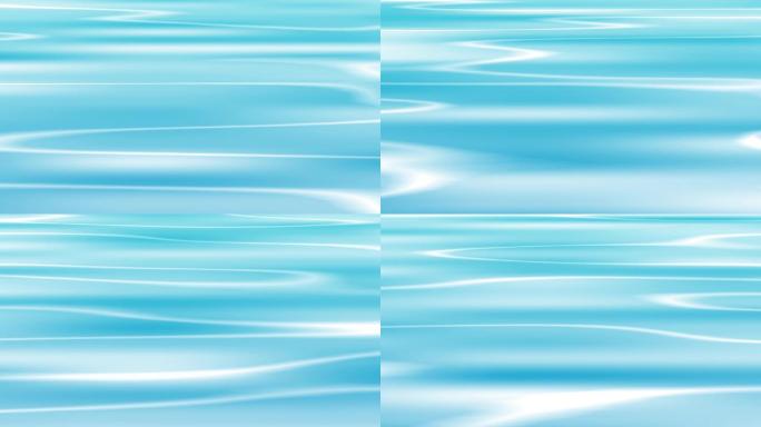 水面大蓝色淡蓝波纹简洁布料视频素材