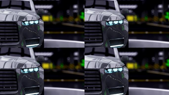 3D汽车动画汽车销售4S店展厅服务试驾体