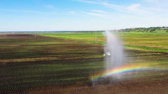 农田灌溉系统田野喷灌现代化