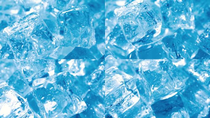 冰块冰水透明晶莹剔透方冰