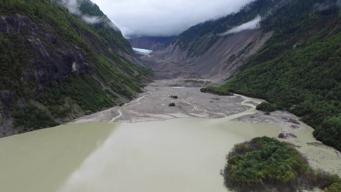 西藏察隅阿扎冰川及地貌（1）