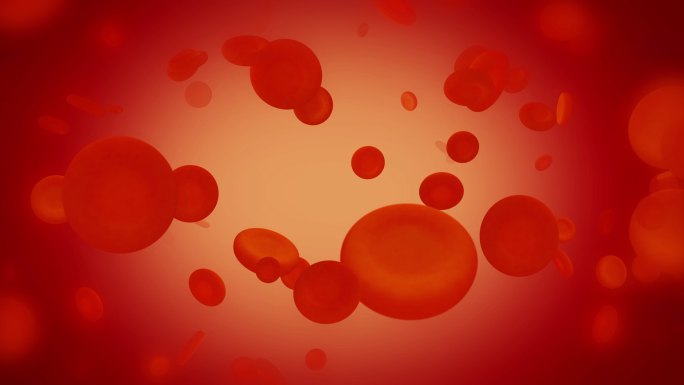 红细胞-无限循环素材