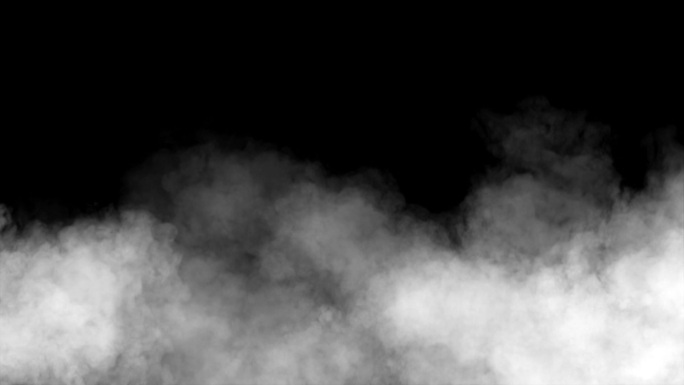 黑底黑烟、雾、蒸汽