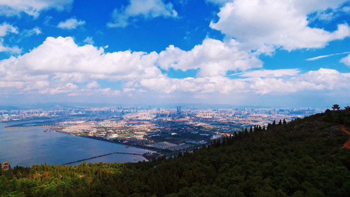 4K昆明城市航拍