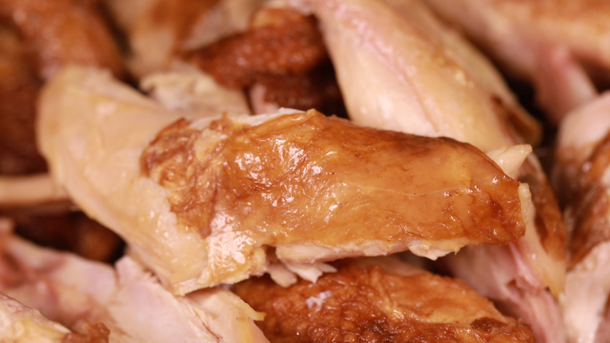 【实拍】德州扒鸡丨脱骨扒鸡