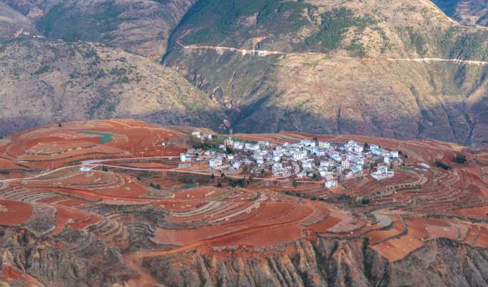 红土地落霞沟延时