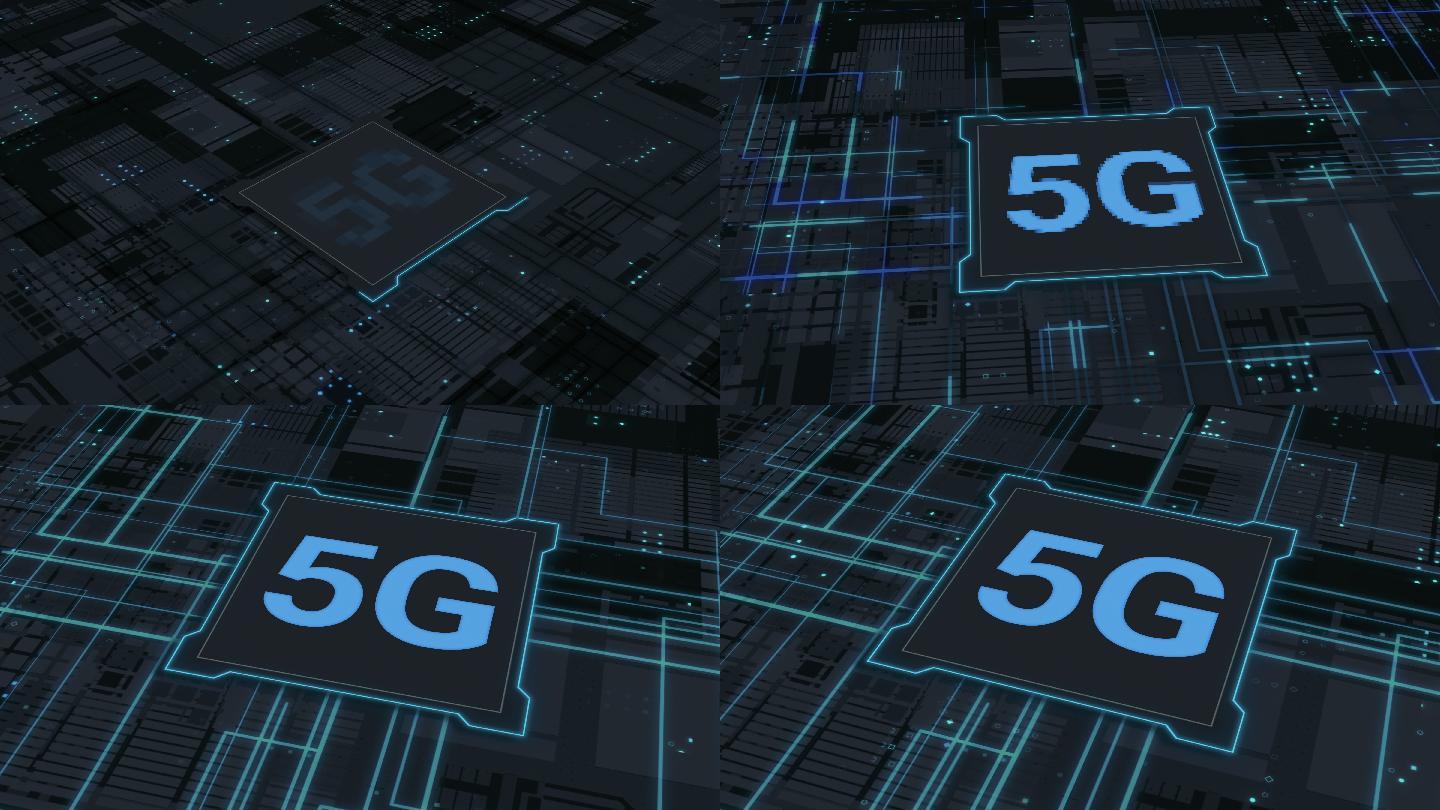 5g网络的概念视频素材智能终端光纤移动