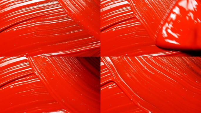 刷红色丙烯酸漆刷红油漆