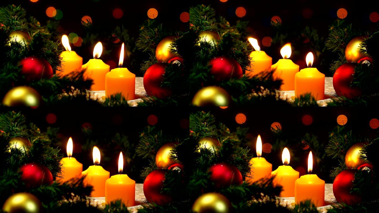 圣诞和新年装饰平安夜西方祝福圣诞树