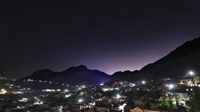 青岛青山村星空