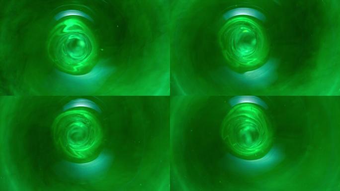 绿水漩涡溶液污水化学试剂特写镜头