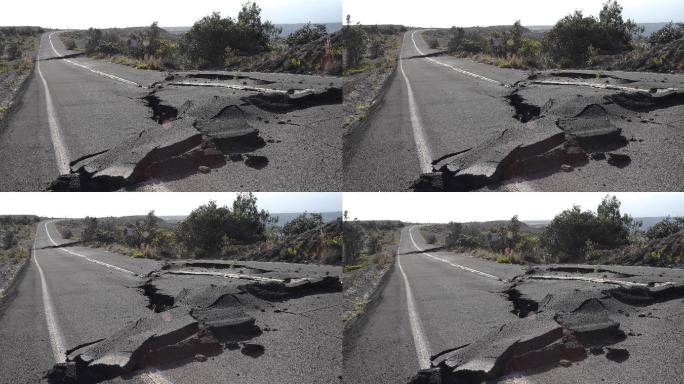 地震破裂道路