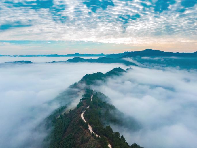 4K 锦绣山河云海风光