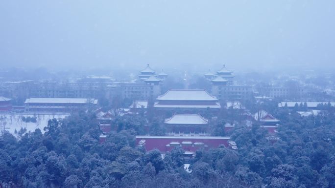故宫雪景 紫禁城雪景