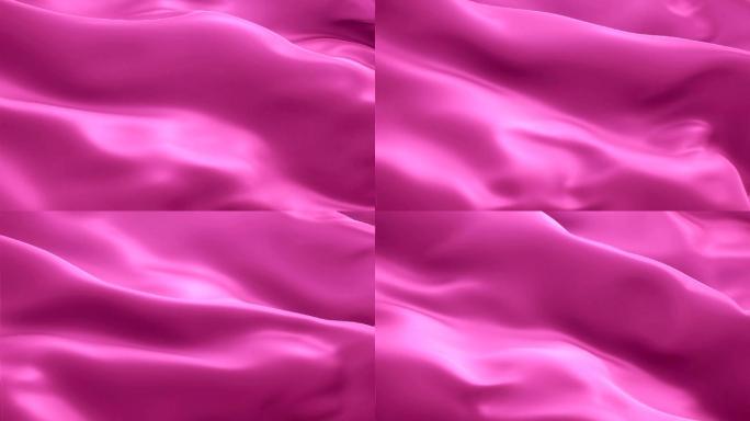 深粉色透明飘扬的旗帜