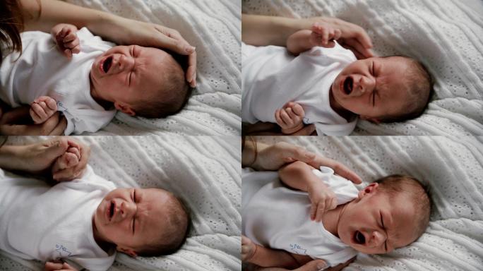 新生儿哭了TVC宝宝天使笑容温馨幸福婴儿