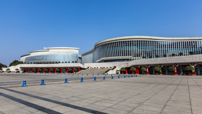 恩施宣恩城市航拍延时