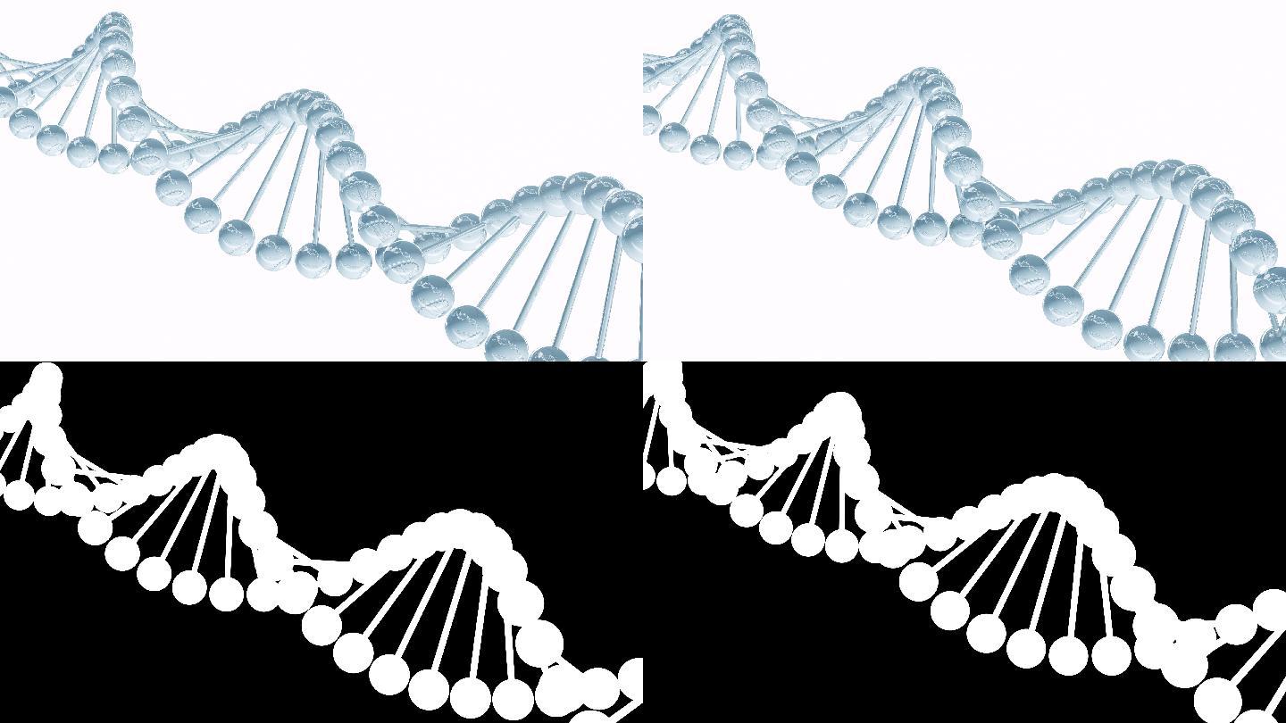DNA模型遗传学图像滑雪分子链人体基因工