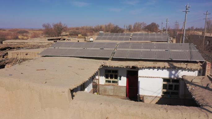 农户房顶太阳能发电