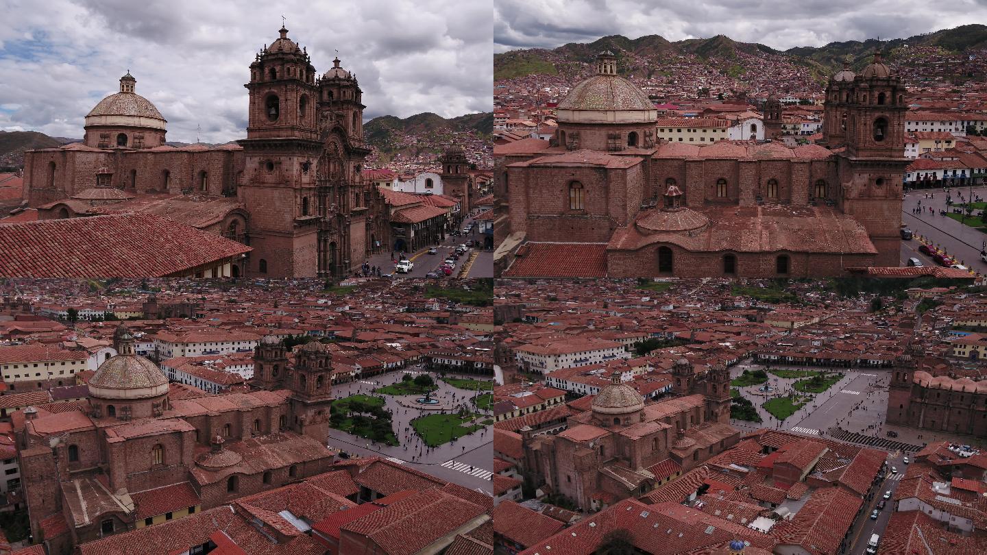 秘鲁大教堂 外国风景 文化建筑 高清4k