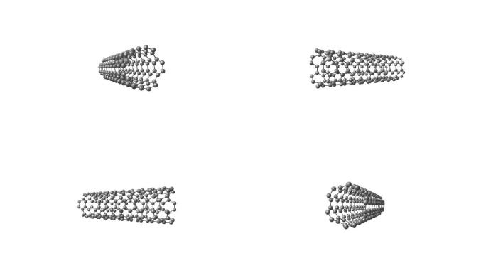 纳米管结构旋转动画