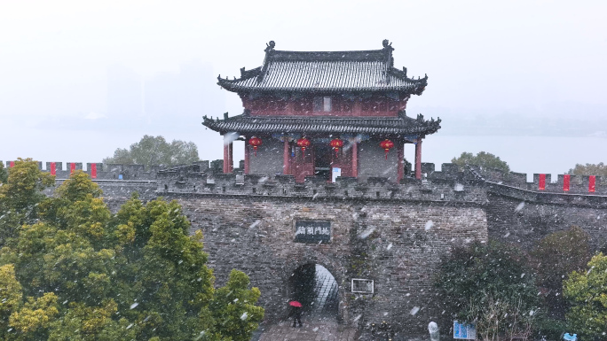 襄阳雪景