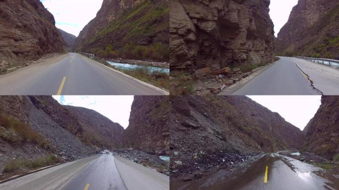 西藏洛扎县色乡的峡谷