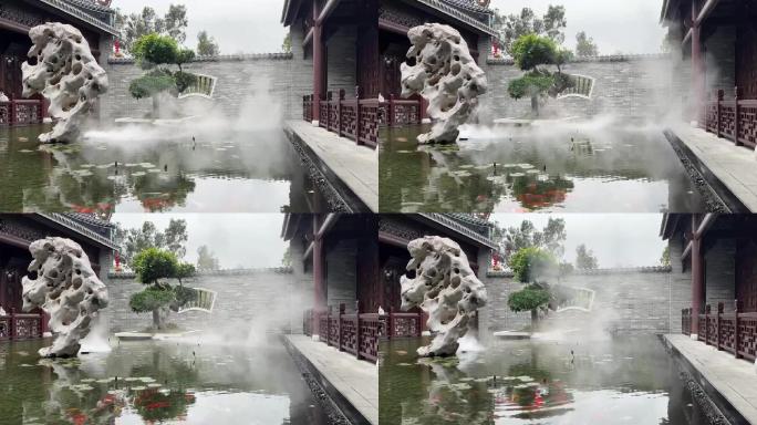 水雾缠绕视频素材