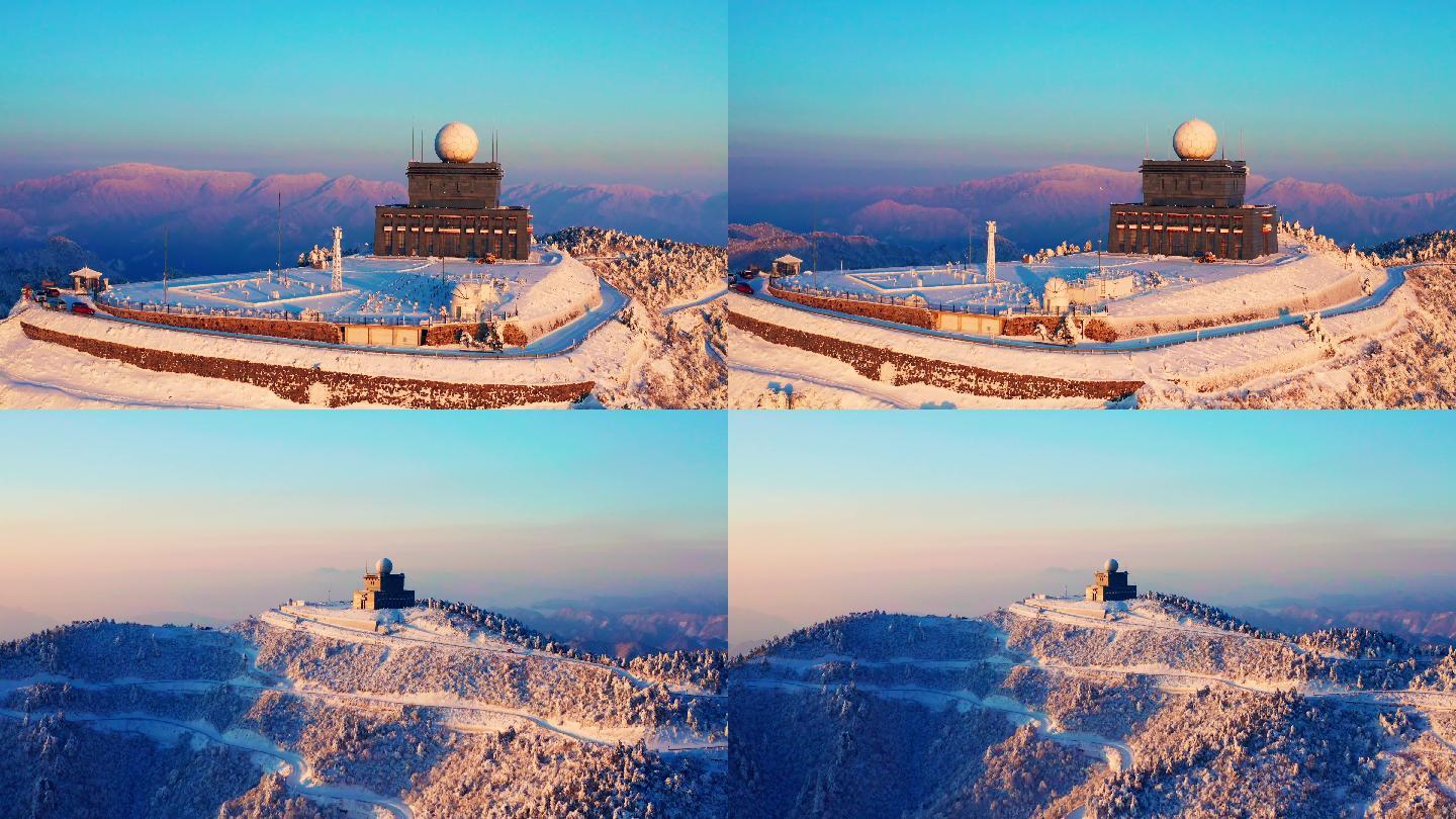 杭州淳安牵牛岗雪景